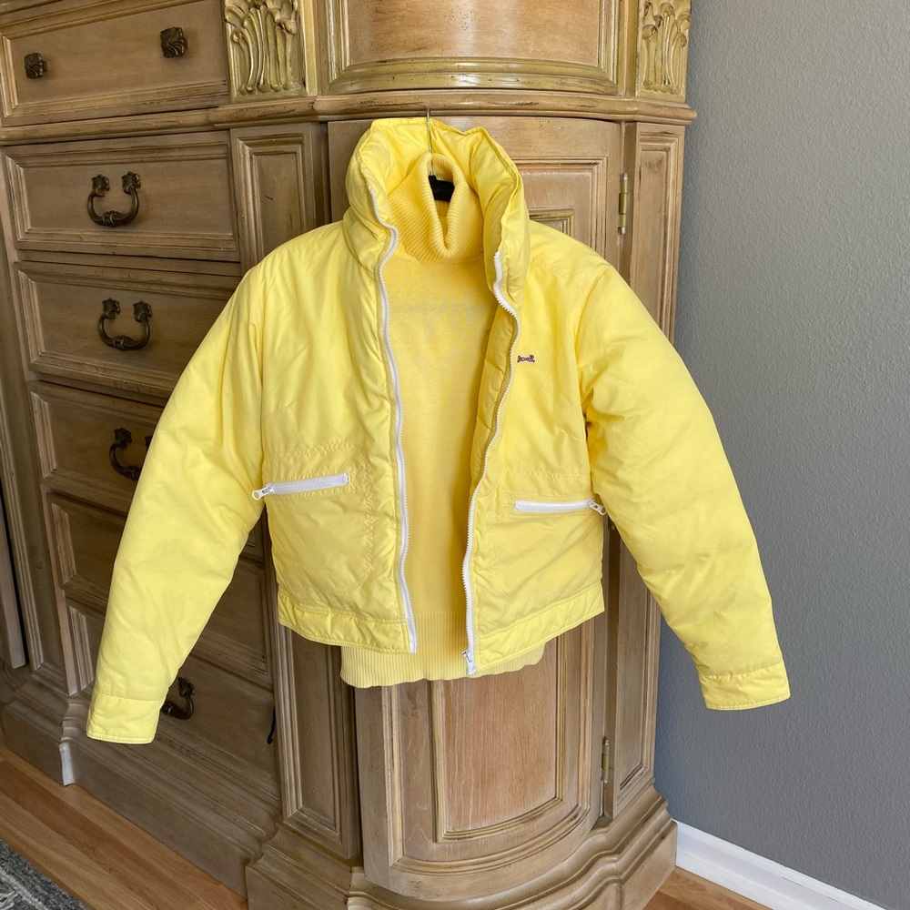 Le Tigre Puffer Jacket and Turtleneck Set